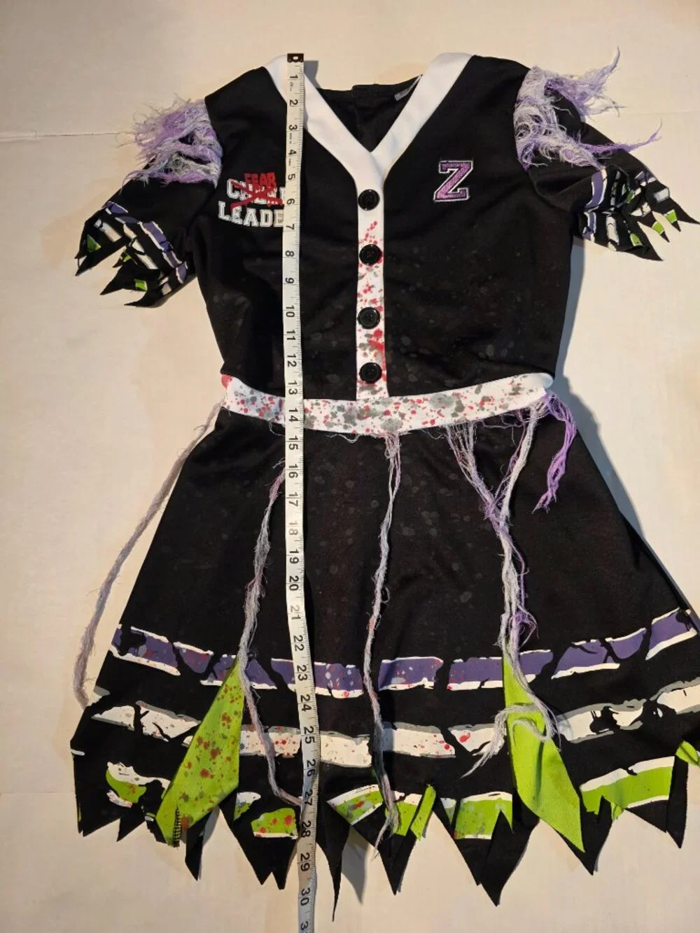 Spirit Fearleader Costume Size Large Costume